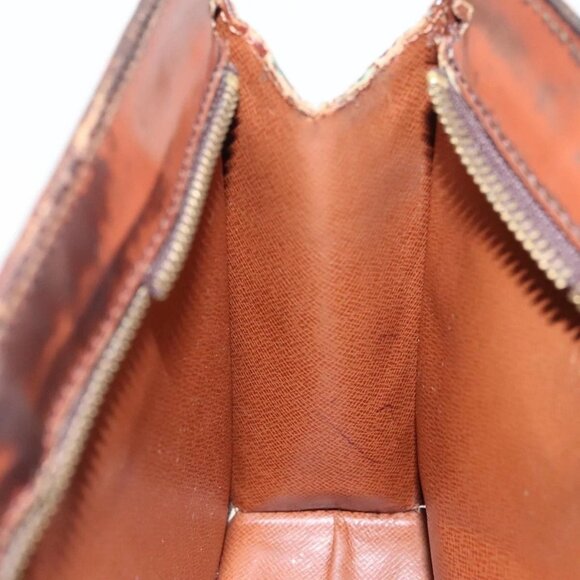 LOUIS VUITTON Monogram Pochette Homme Clutch Bag M51795 LV Auth th5451 - Picture 13 of 16